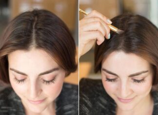 Laat je haar voller lijken met oogschaduw!