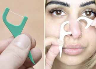 Gebruik floss tandenstokers voor mee-eters!