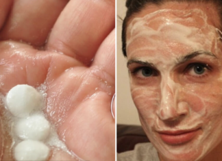 Smeer hierom eens aspirine op je gezicht!