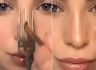 Perfecte contour maak je met een vork!