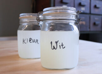 Voor nog geen 25 cent maak je 2.5 liter wasmiddel